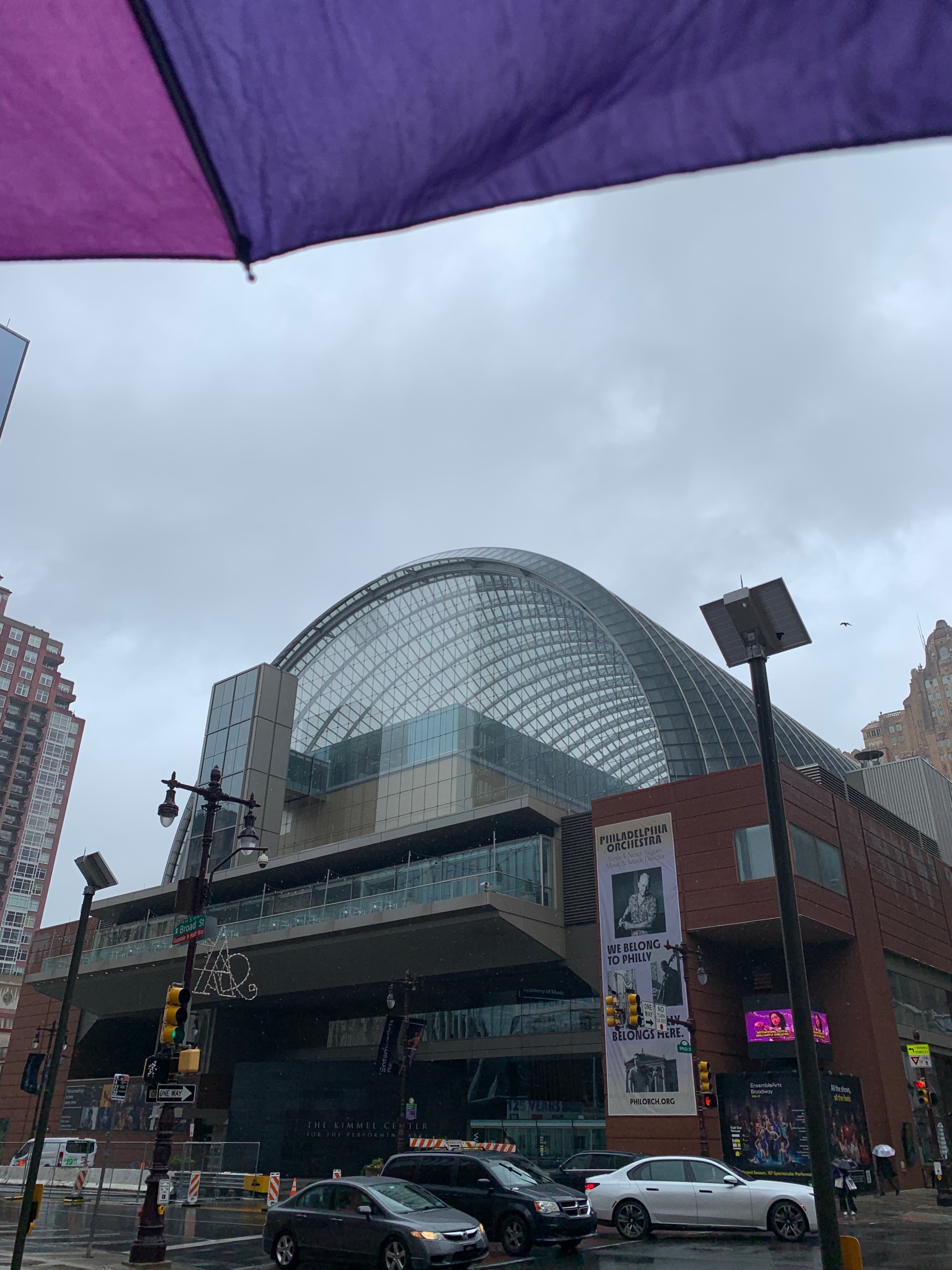 Kimmel Center exterior.